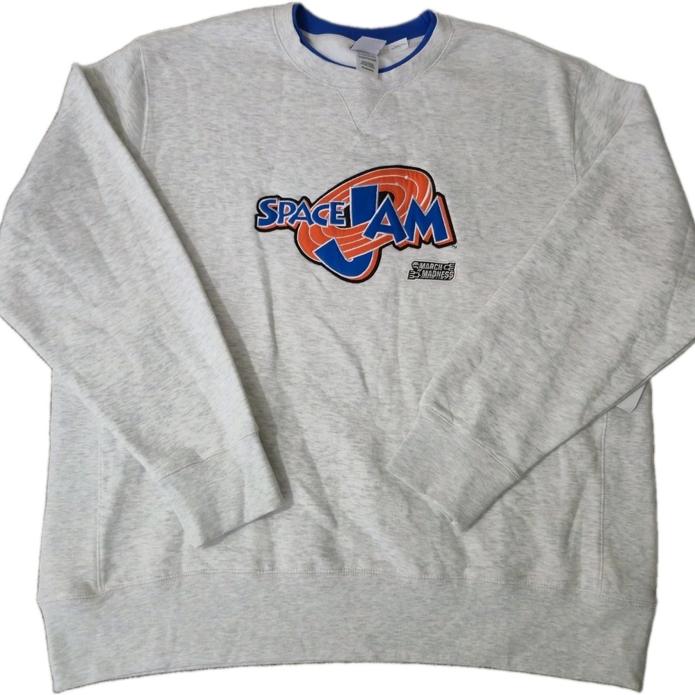 NWT Space Jam x NCAA March Madness Adult Crew Sweatshirt 2XL Limited Edition